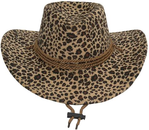 leopard cowboy hat.